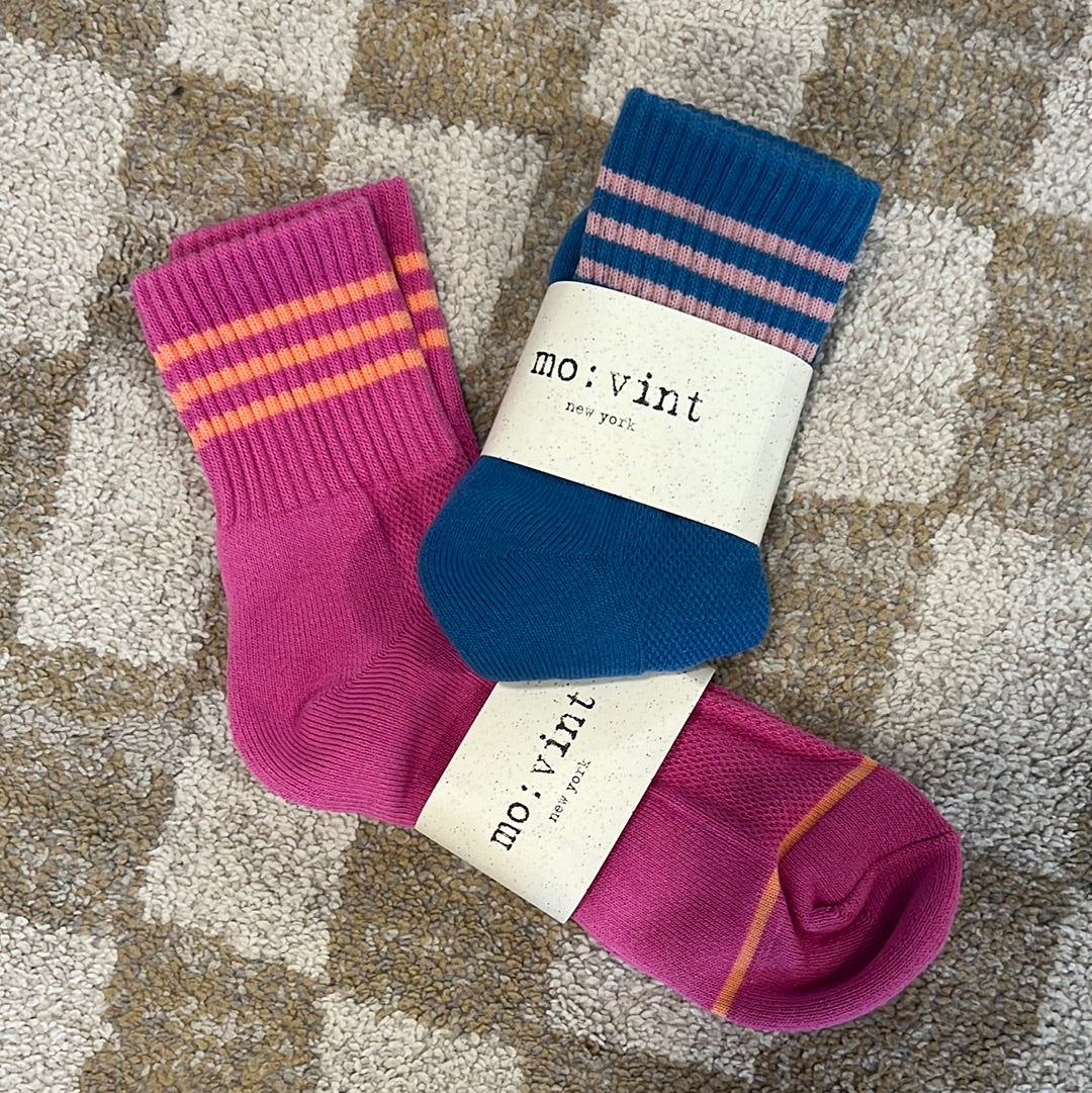 Striped Ankle Casual Sock