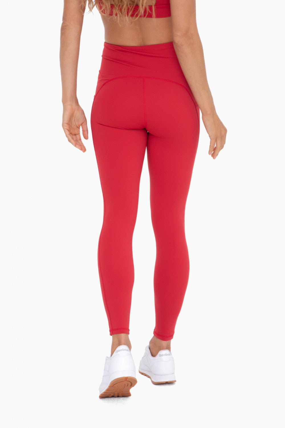 Newport No Front Seam Lycra-Blend Swoop Leggings