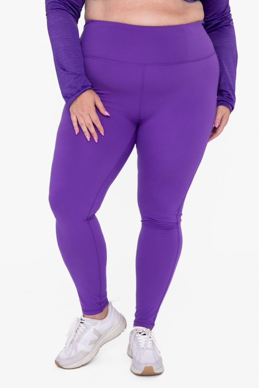 Curvy Essential Solid Legging