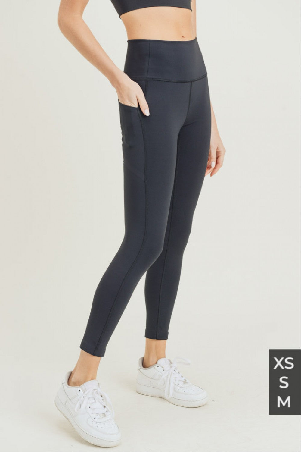 Laser-Cut and Bonded Essential Foldover Highwaist Leggings