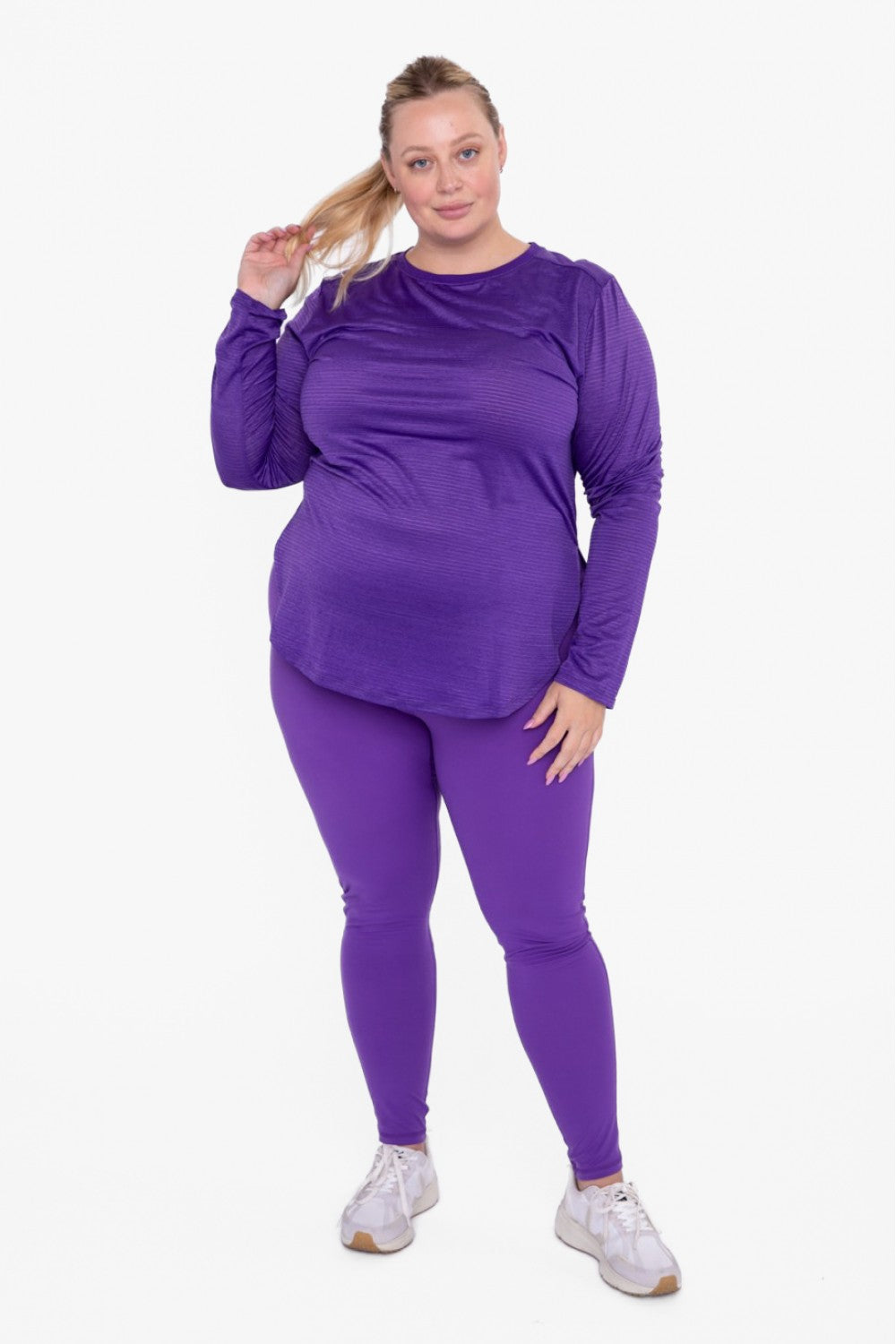 Curvy Essential Solid Legging