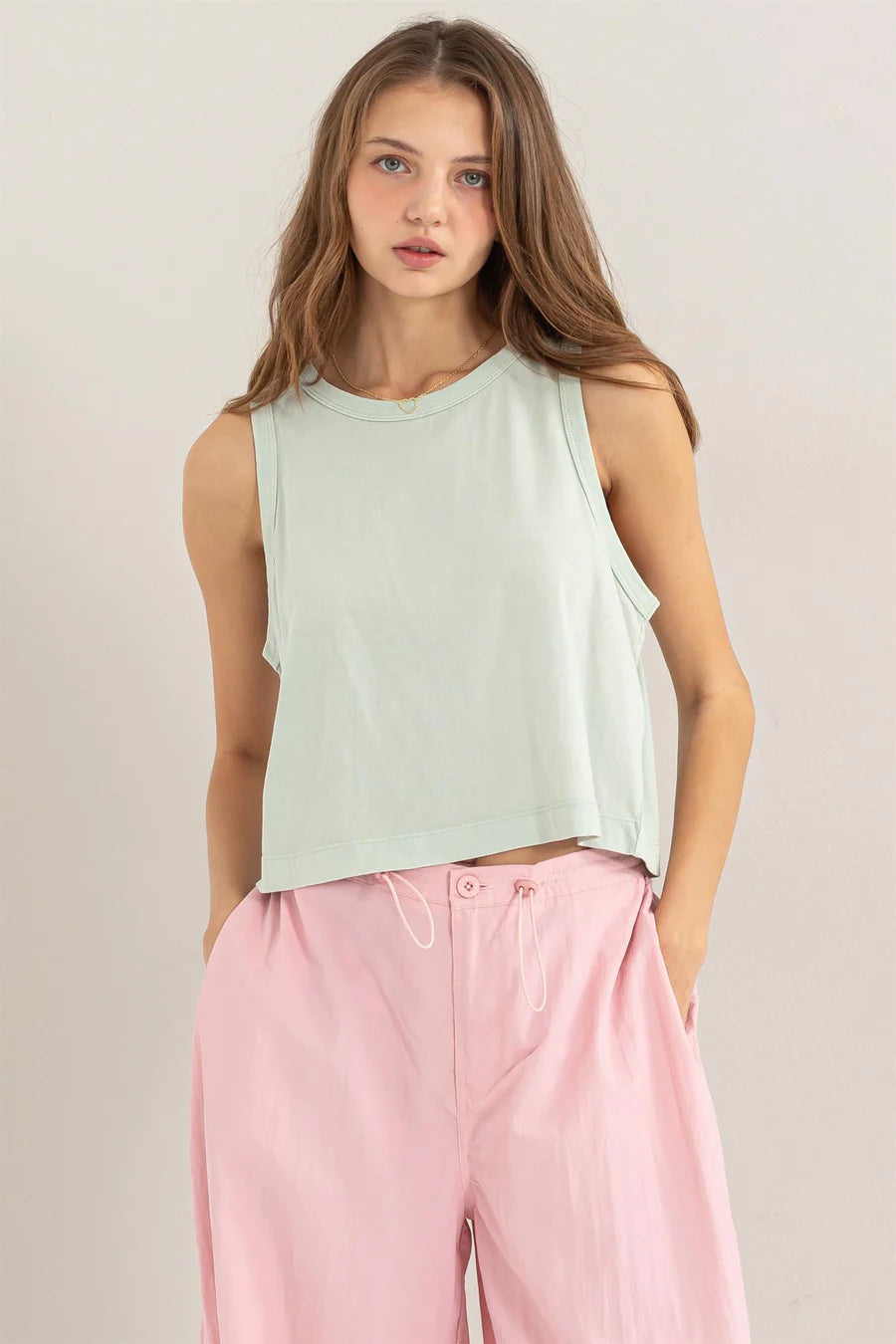 Soft Sleeveless Top