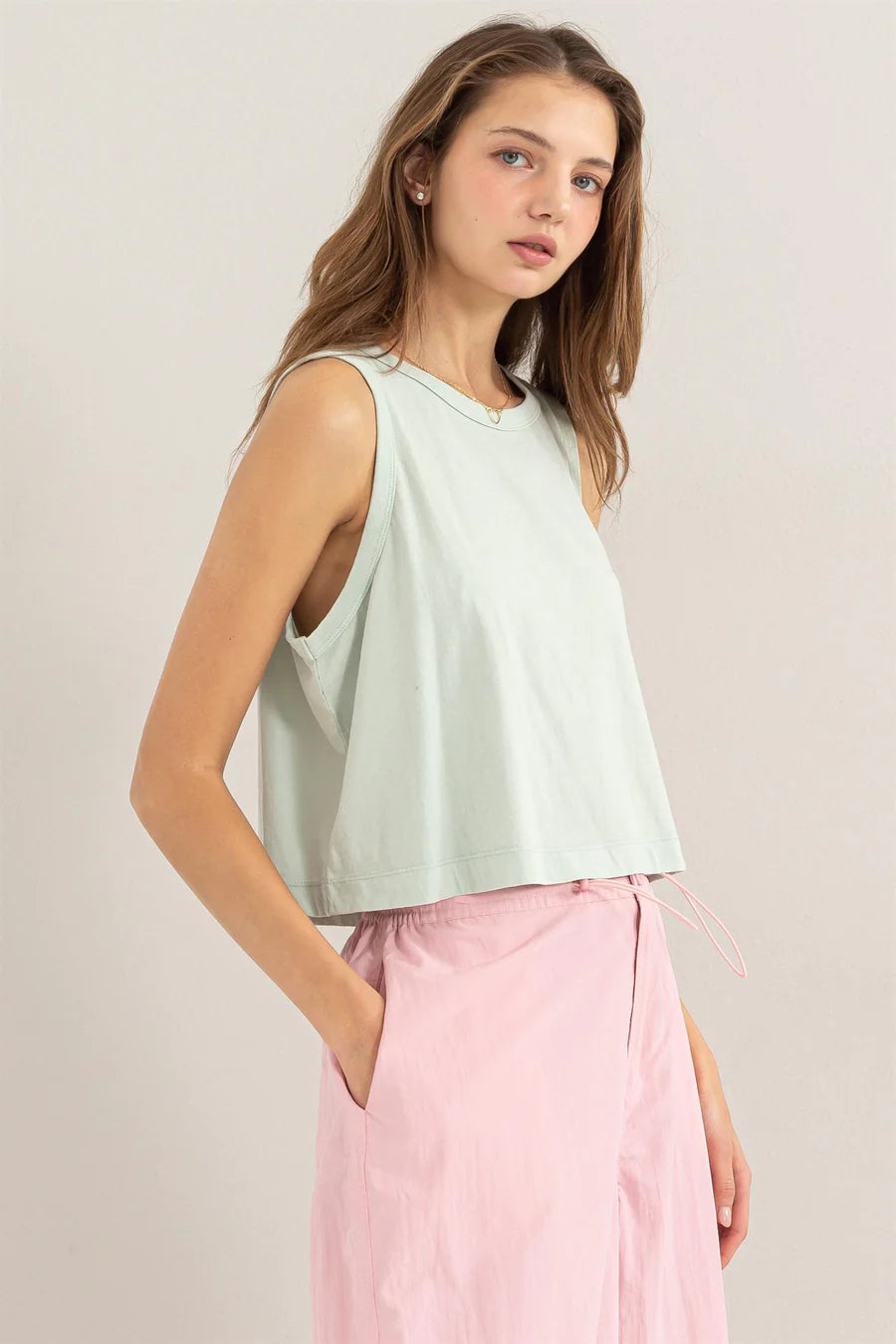 Soft Sleeveless Top