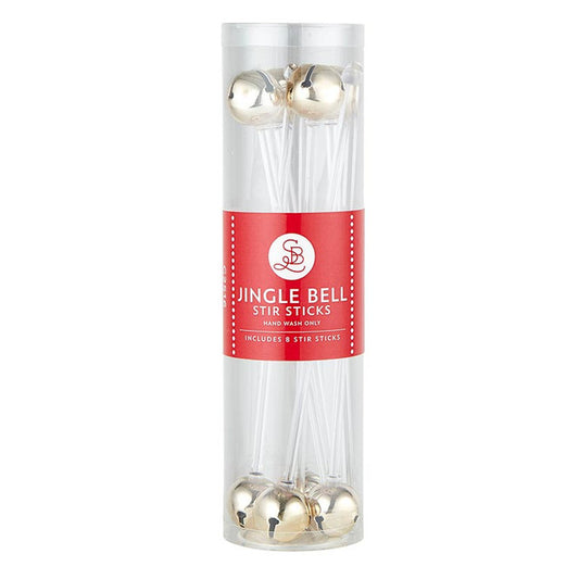 Holiday Bell Stir Sticks (8/pk)