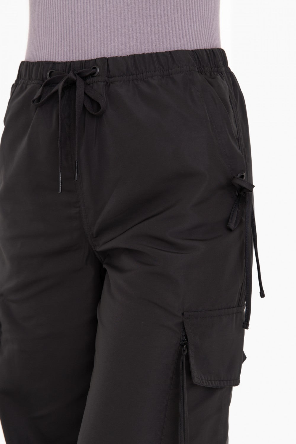 Water Resistant Satin Finish Cargo Pants