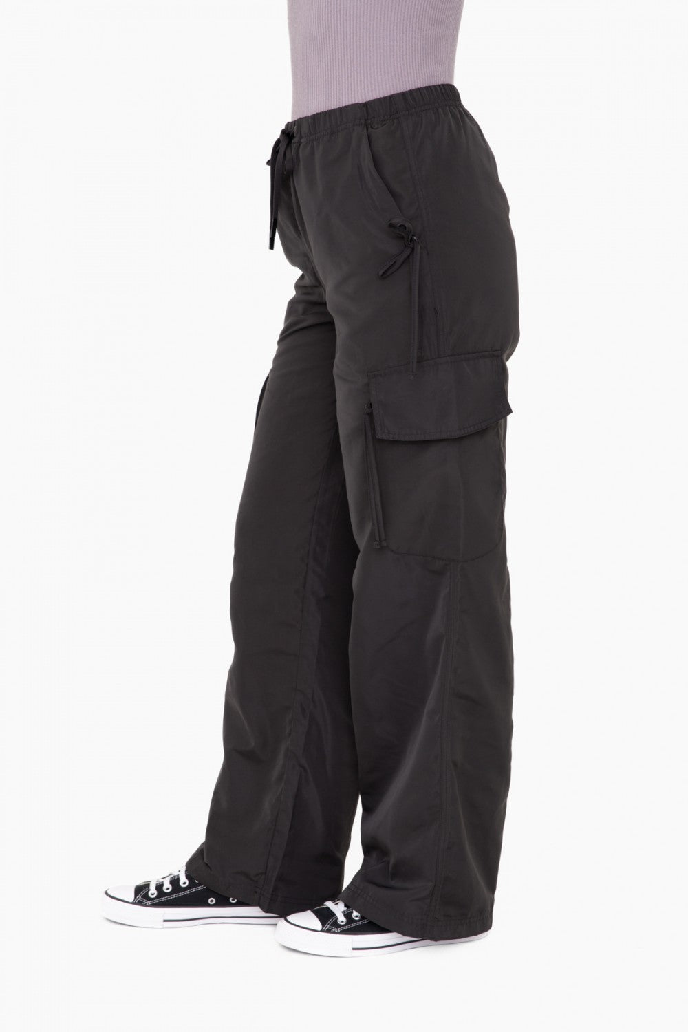 Water Resistant Satin Finish Cargo Pants