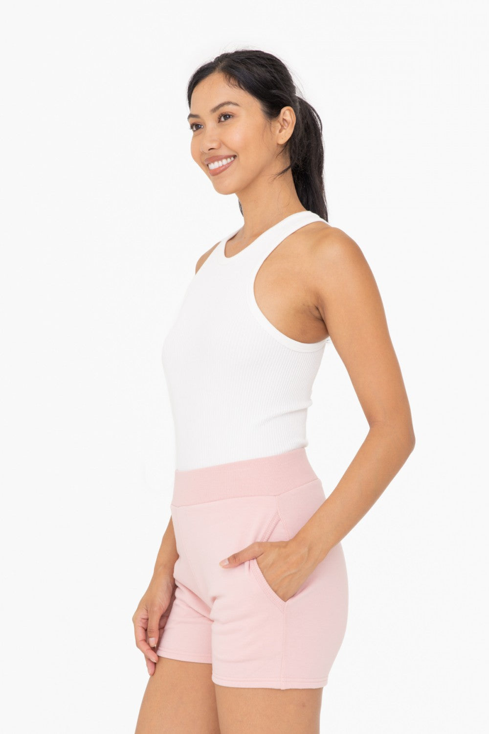 Ribbed Seamless Sleeveless Bodysuit