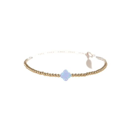 CLOVER OPAL BRACELET