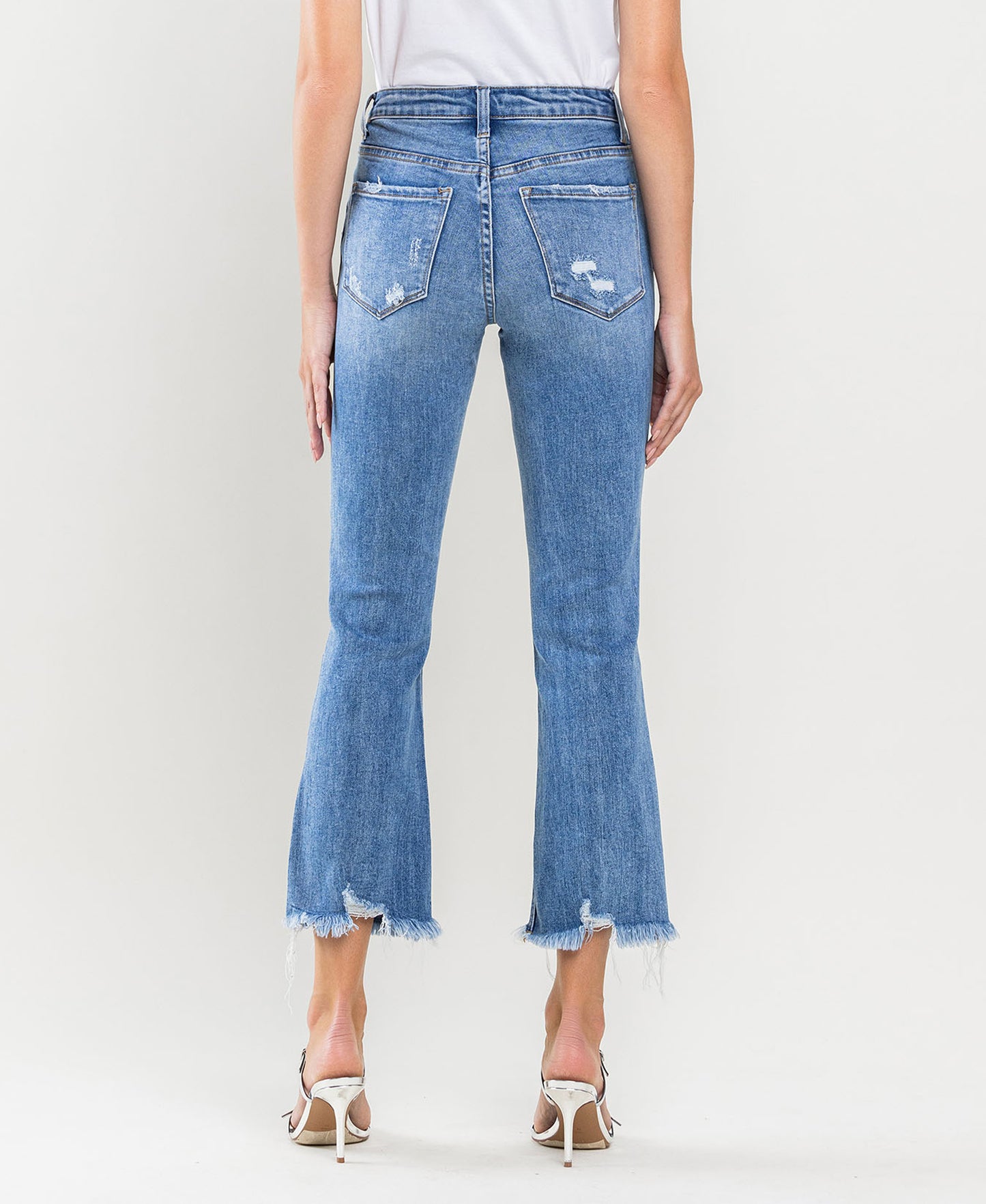 HIGH RISE KICK FLARE JEANS