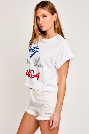 "PARTY IN THE USA" T-SHIRT