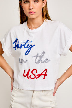 "PARTY IN THE USA" T-SHIRT