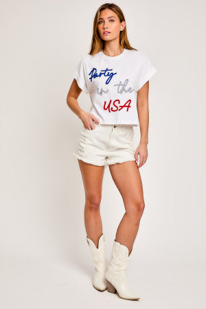 "PARTY IN THE USA" T-SHIRT