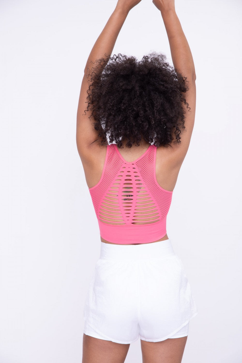 Laser Cut Seamless Sports Bra