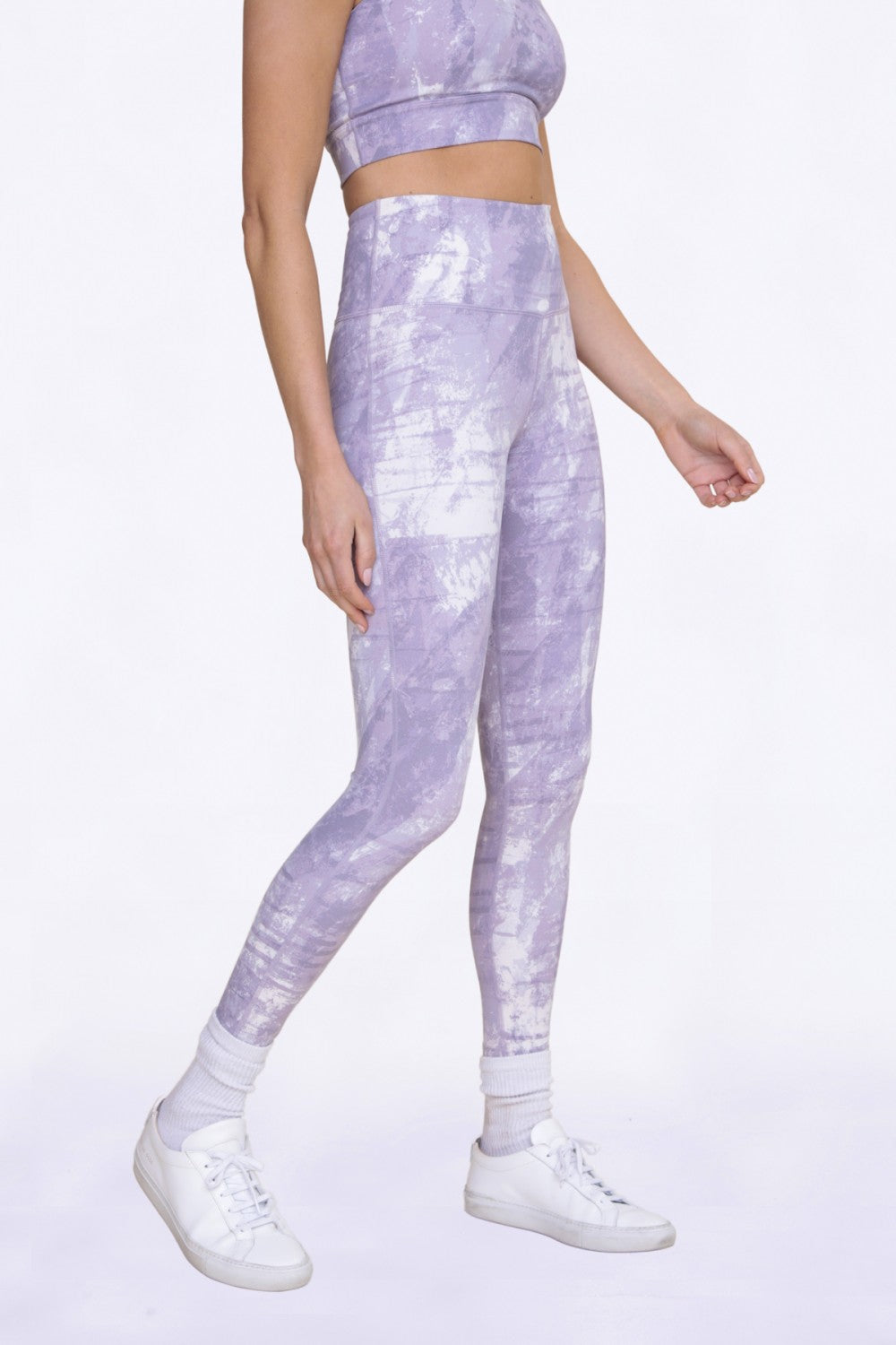 Concrete High-Waist Leggings