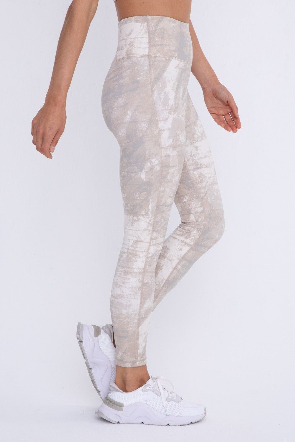 Concrete High-Waist Leggings