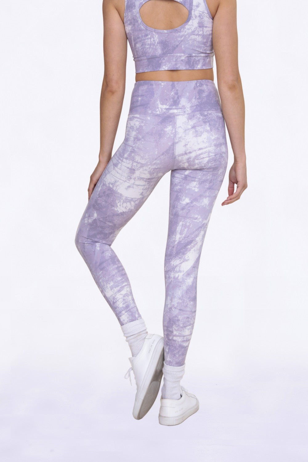 Concrete High-Waist Leggings