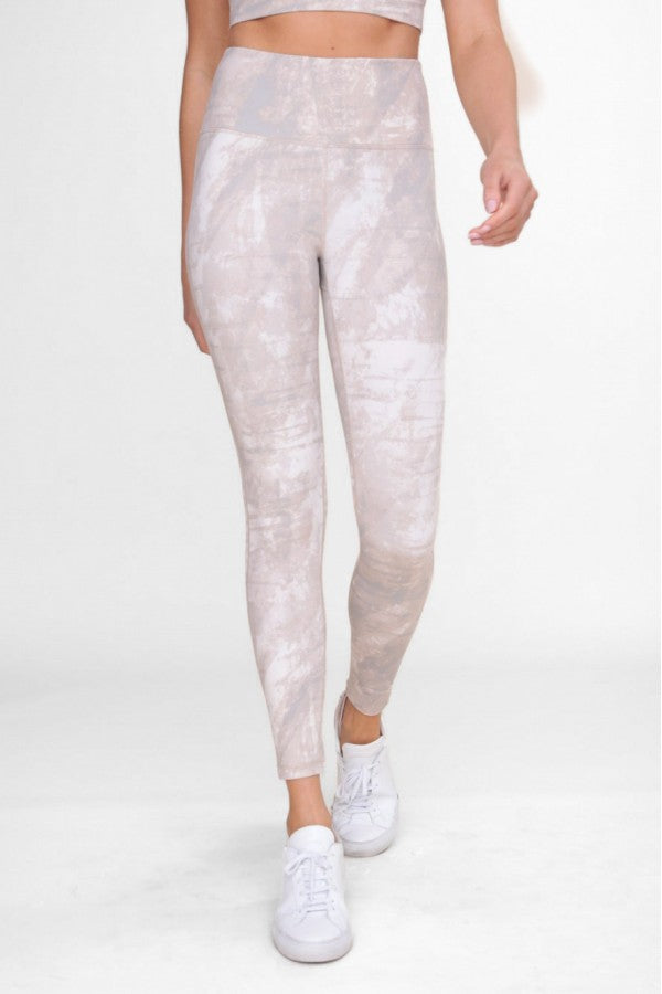 Concrete High-Waist Leggings