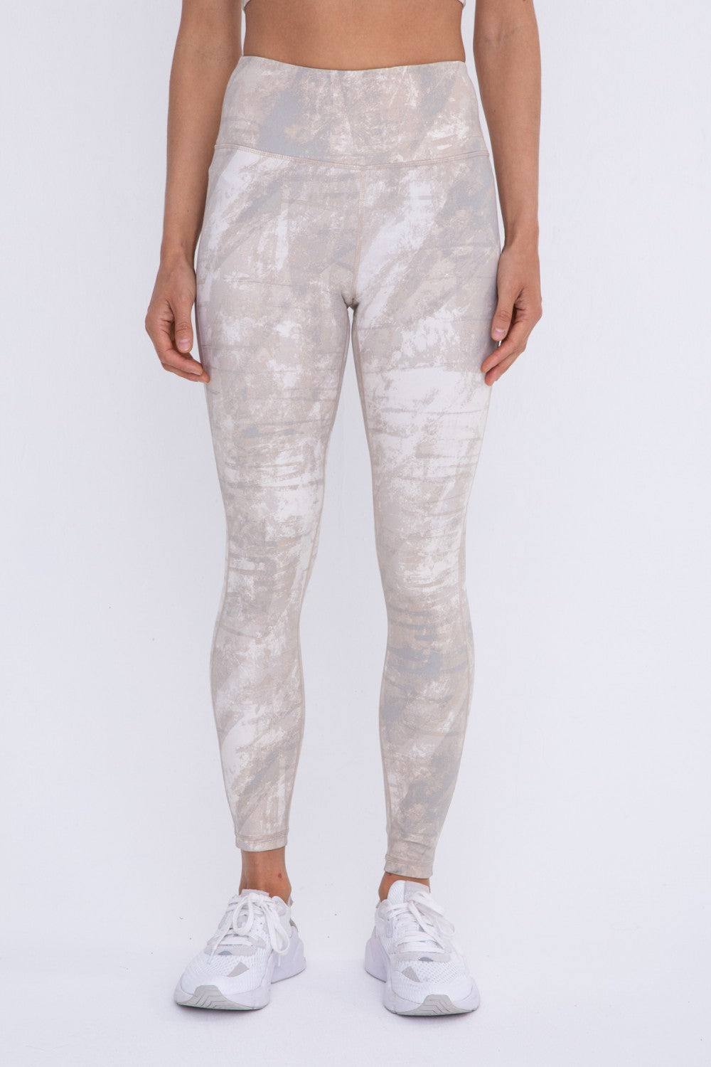 Concrete High-Waist Leggings